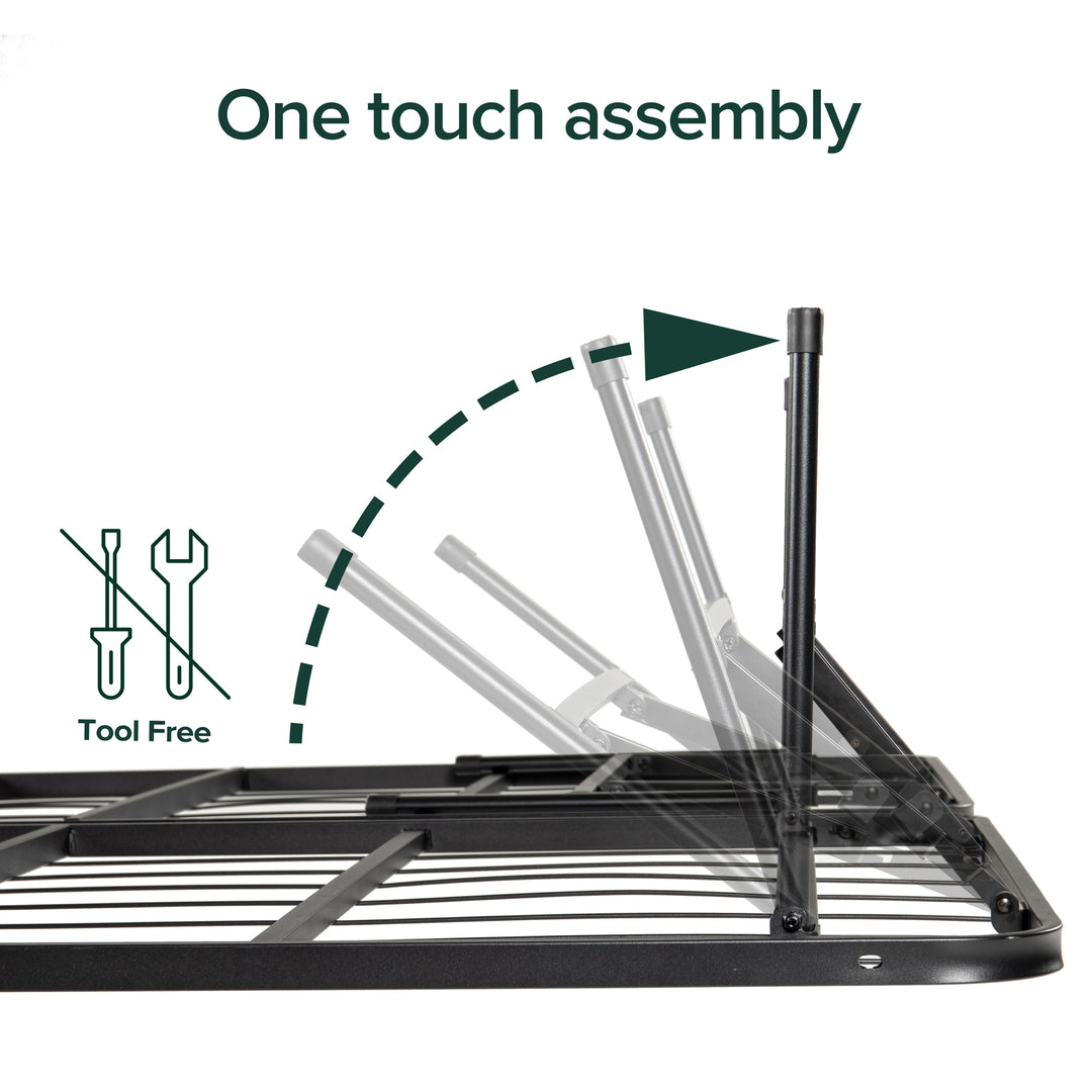 35cm SmartBase Foldable Bed Frame Double