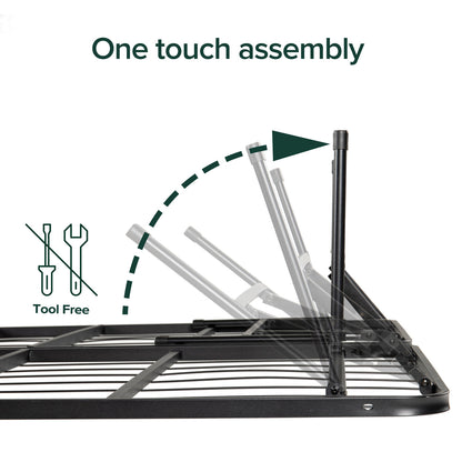 35cm SmartBase Foldable Bed Frame Double