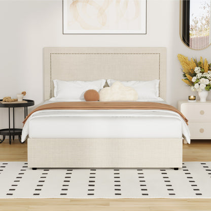 Mireille Gas Lift Storage Bed Frame - Double