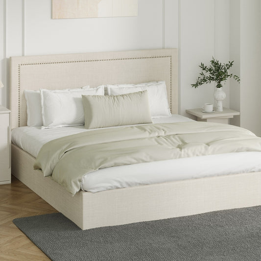Mireille Gas Lift Storage Bed Frame - King