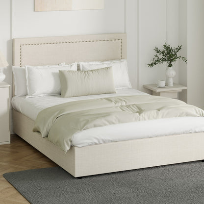 Mireille Gas Lift Storage Bed Frame - Queen