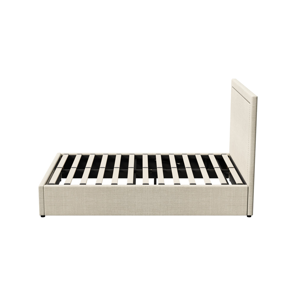 Mireille Gas Lift Storage Bed Frame - Queen