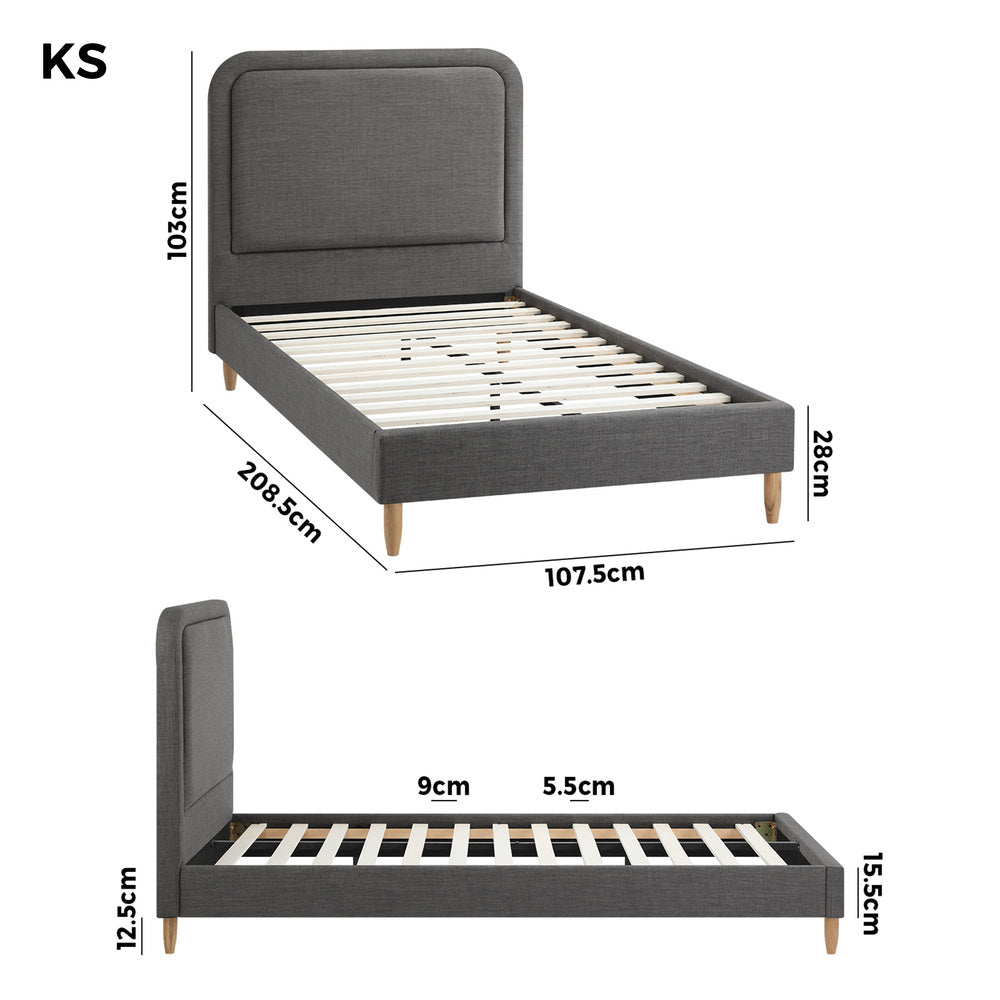 Flores Bed Frame - King Single