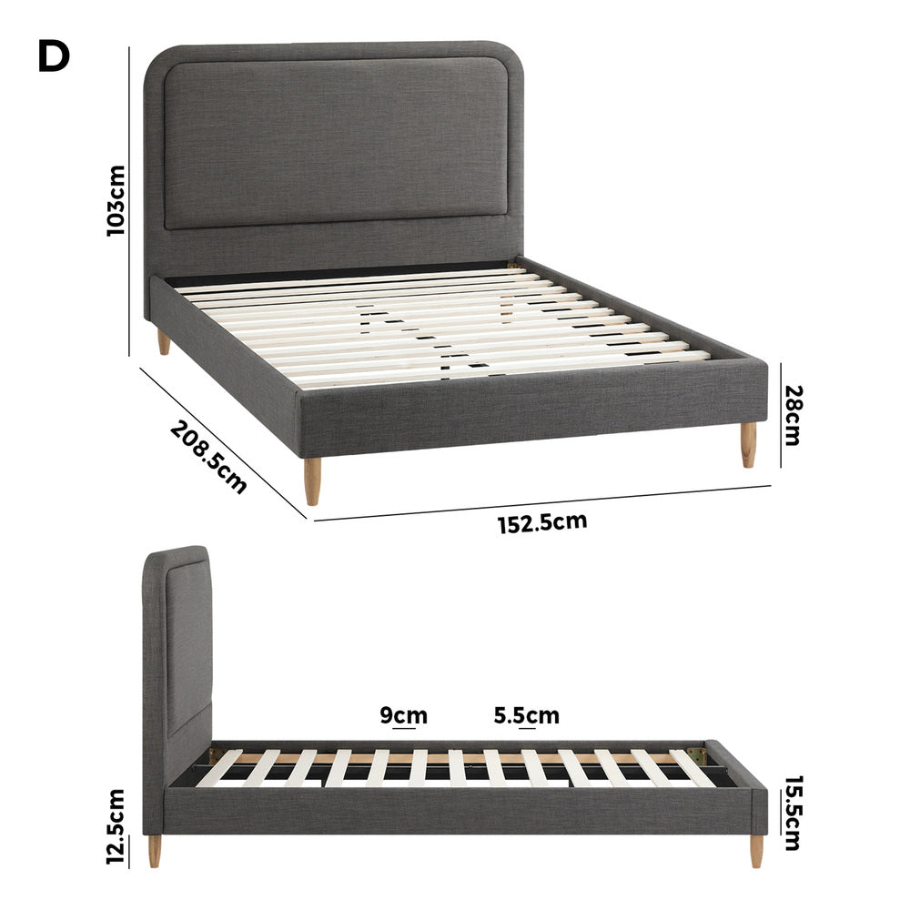 Flores Bed Frame - Queen