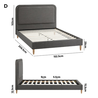 Flores Bed Frame - Queen