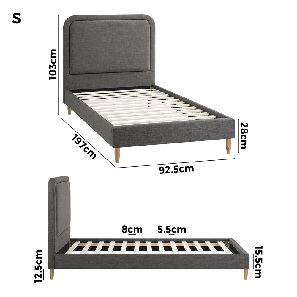 Flores Bed Frame - Single