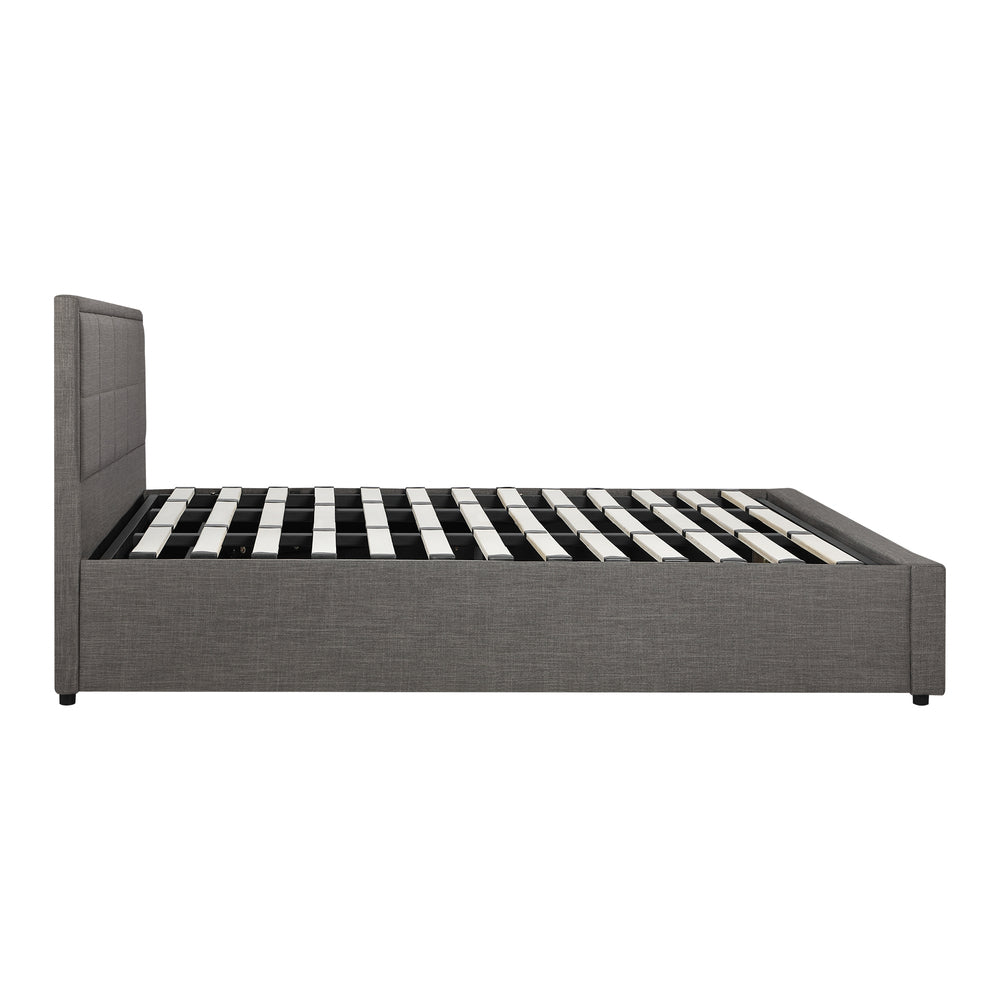 Reese Upholstered Gas Lift Bed - King