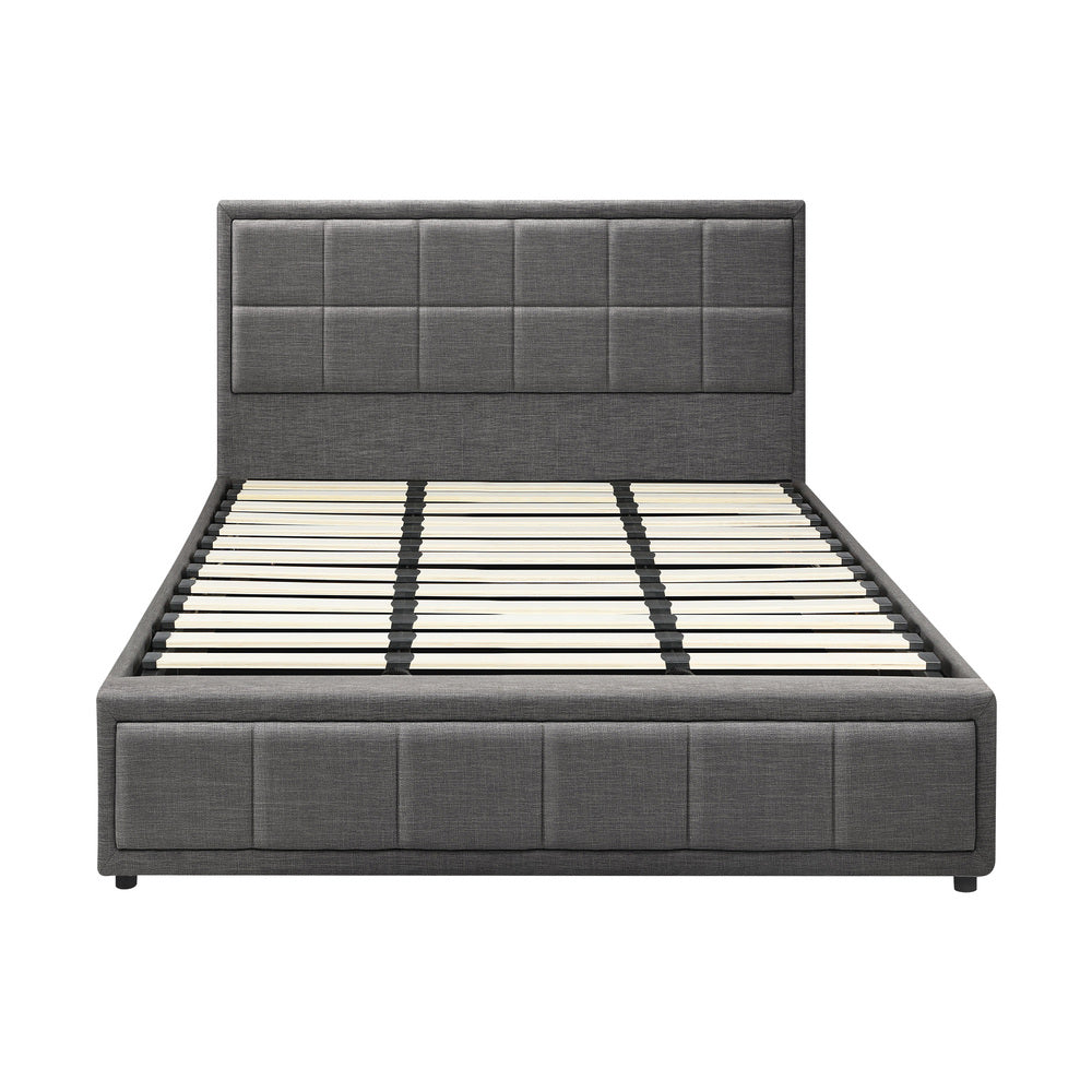 Reese Upholstered Gas Lift Bed - King