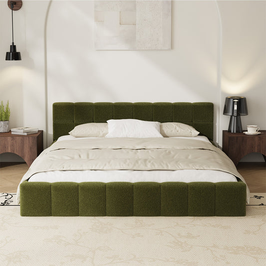 Sequoia Boucle Bed Frame