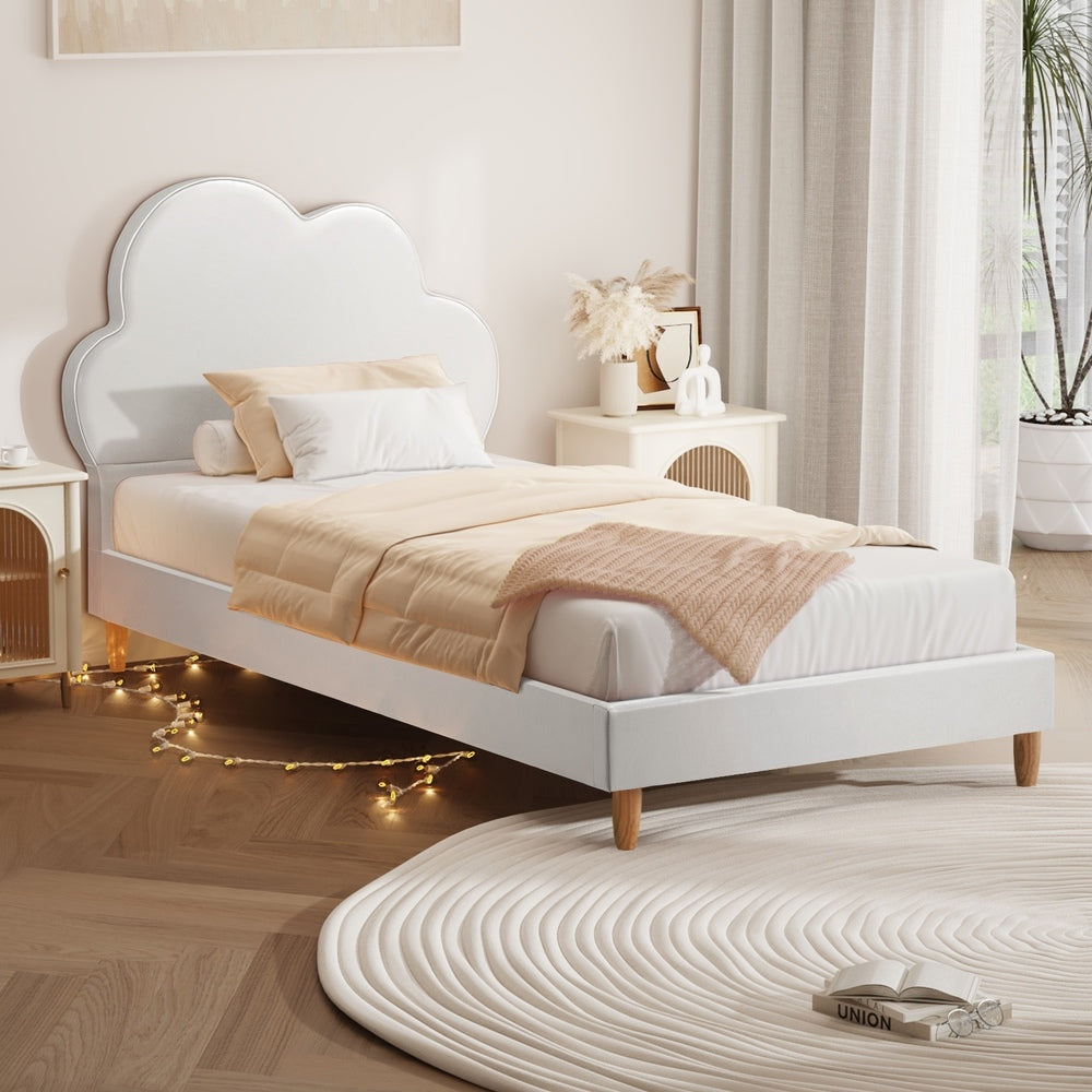 Caldwell Leather Kids Bed Frame