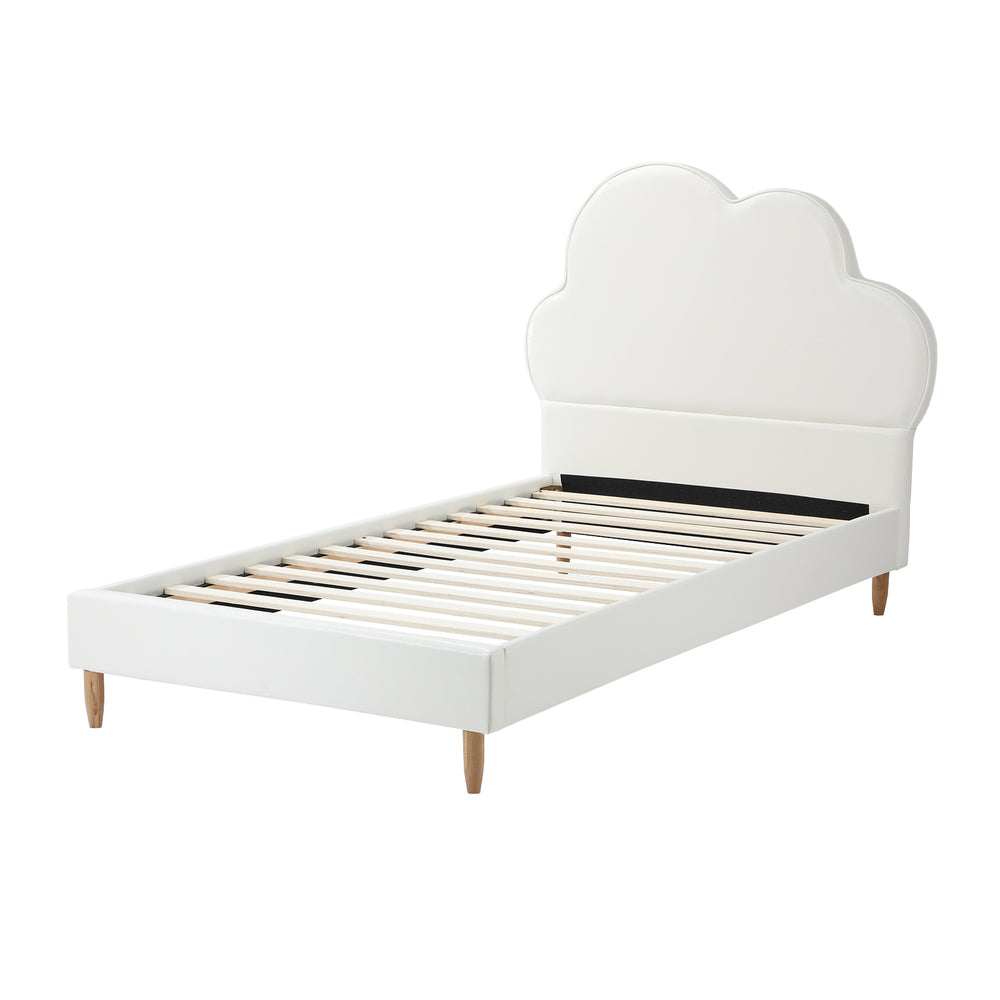 Caldwell Leather Kids Bed Frame