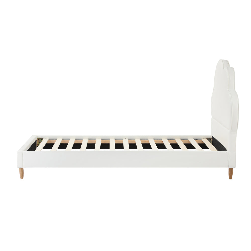 Caldwell Leather Kids Bed Frame