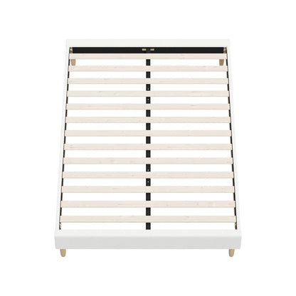 Siena Boucle Bed Base - Double