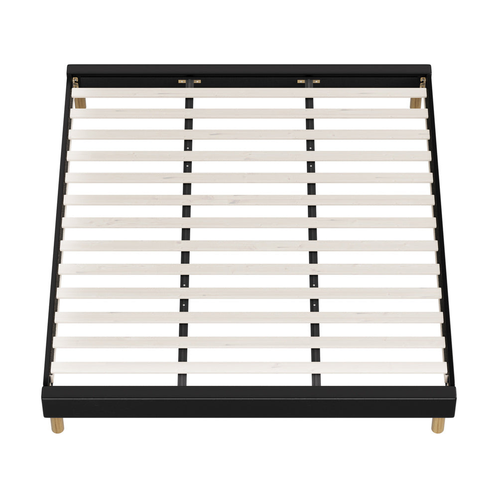 Siena Faux Leather Bed Base - King
