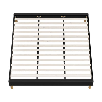 Siena Faux Leather Bed Base - King