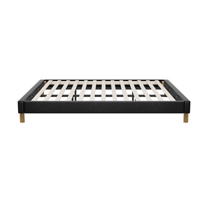 Siena Faux Leather Bed Base - King