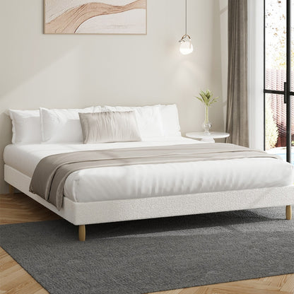 Siena Boucle Bed Base - King