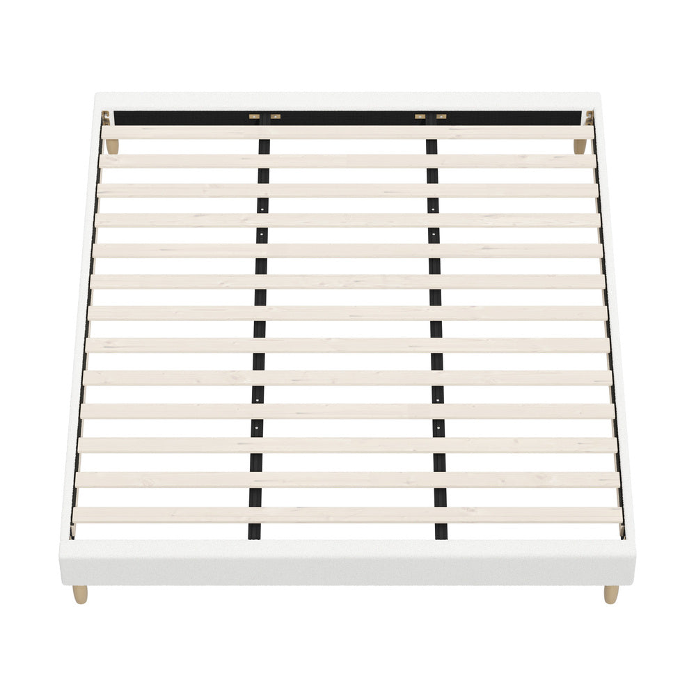 Siena Boucle Bed Base - King