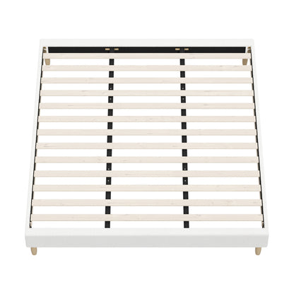 Siena Boucle Bed Base - King