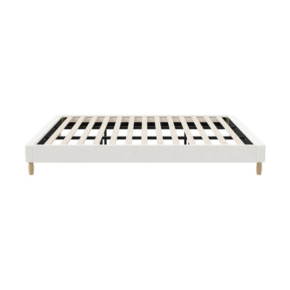 Siena Boucle Bed Base - King