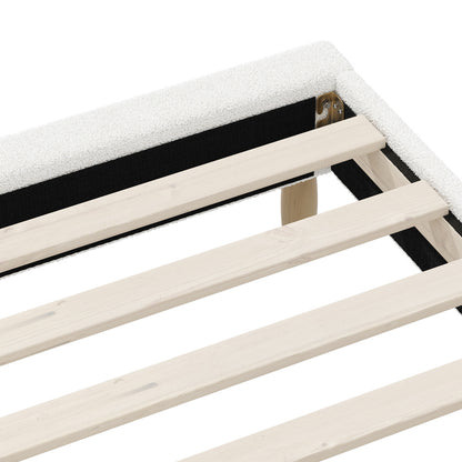 Siena Boucle Bed Base - King