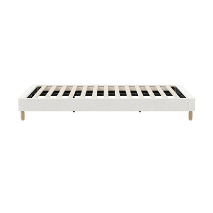 Siena Boucle Bed Base - King Single