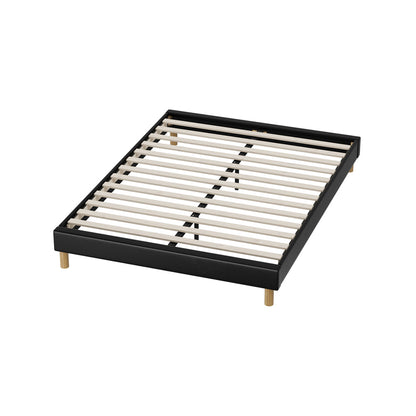 Siena Faux Leather Bed Base - Queen