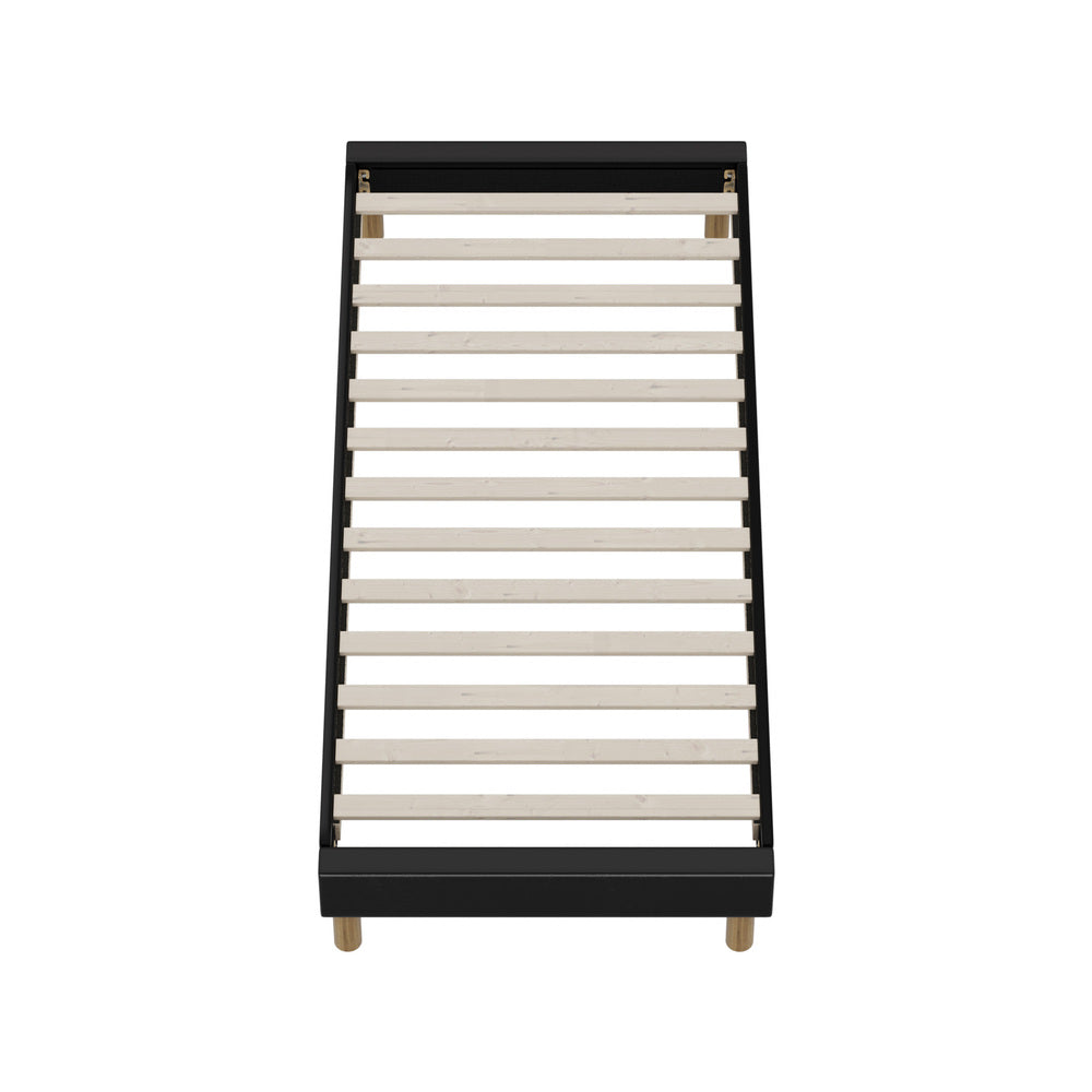 Siena Faux Leather Bed Base - Single