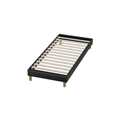 Siena Faux Leather Bed Base - Single