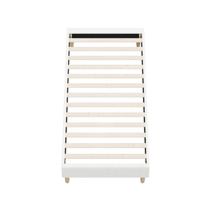 Siena Boucle Bed Base - Single