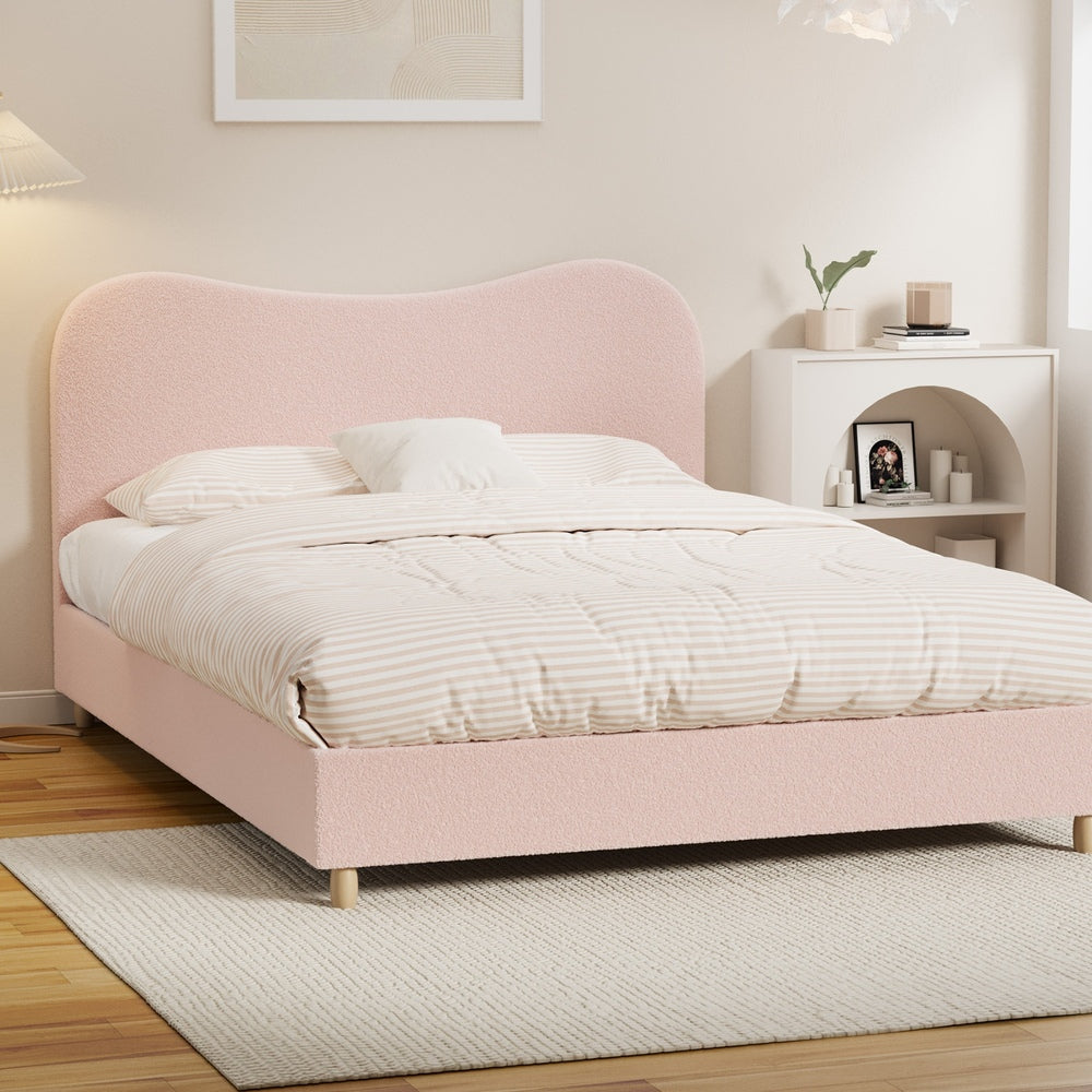 Darwin Boucle Bed Frame