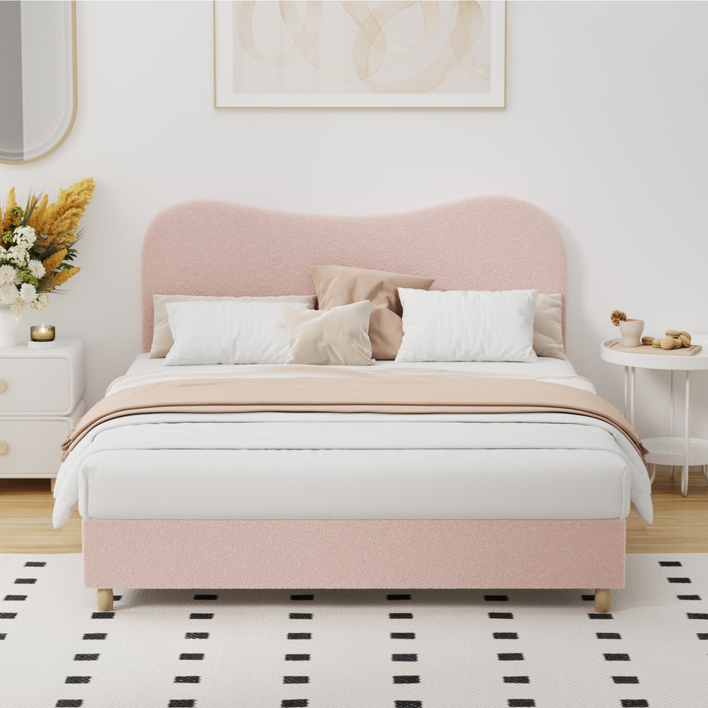 Darwin Boucle Bed Frame