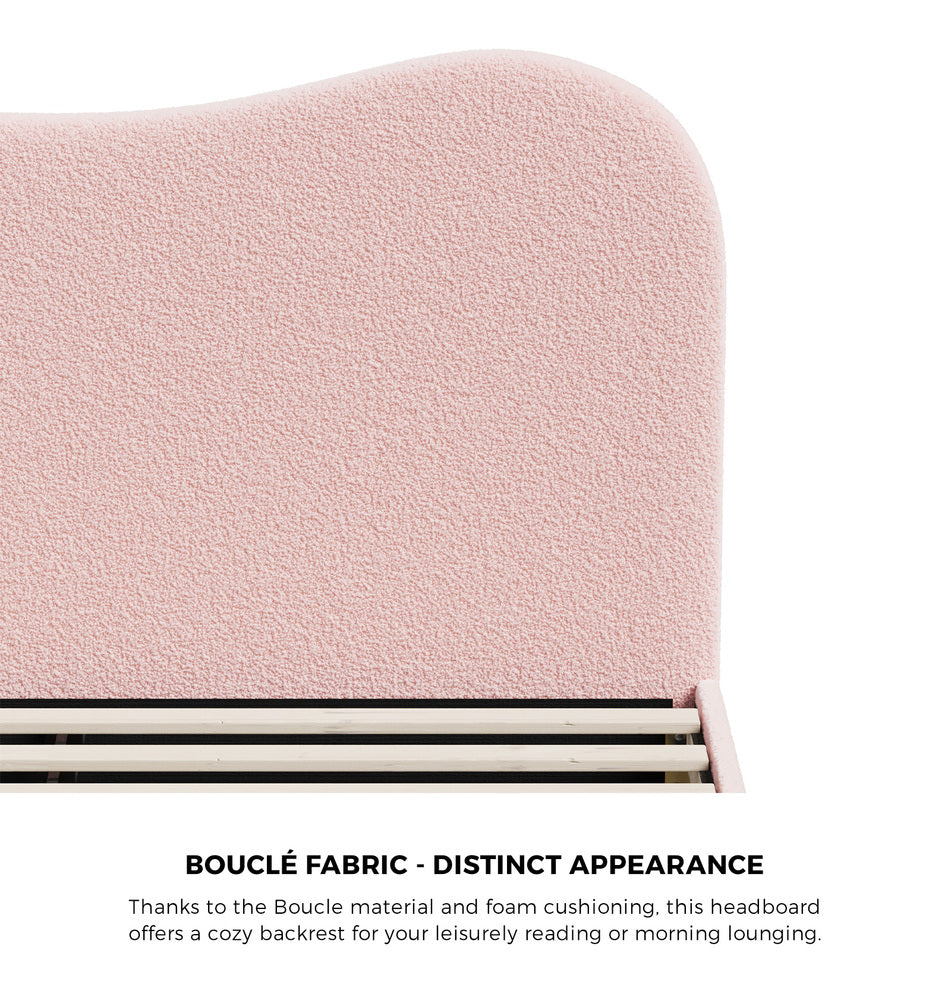 Darwin Boucle Bed Frame