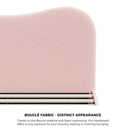 Darwin Boucle Bed Frame