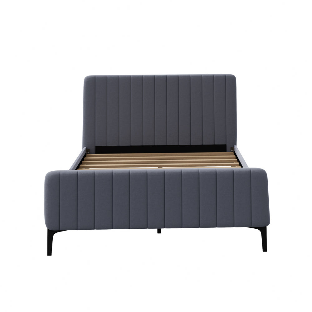 Kaidon Grey Bed - Double