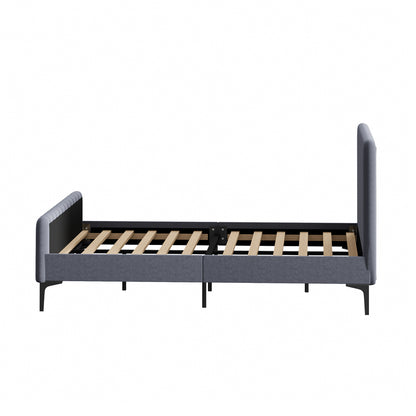 Kaidon Grey Bed - Double