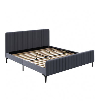 Kaidon Grey Bed - King