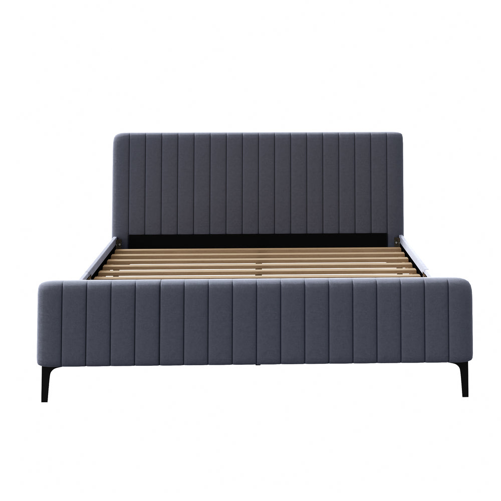 Kaidon Grey Bed - King