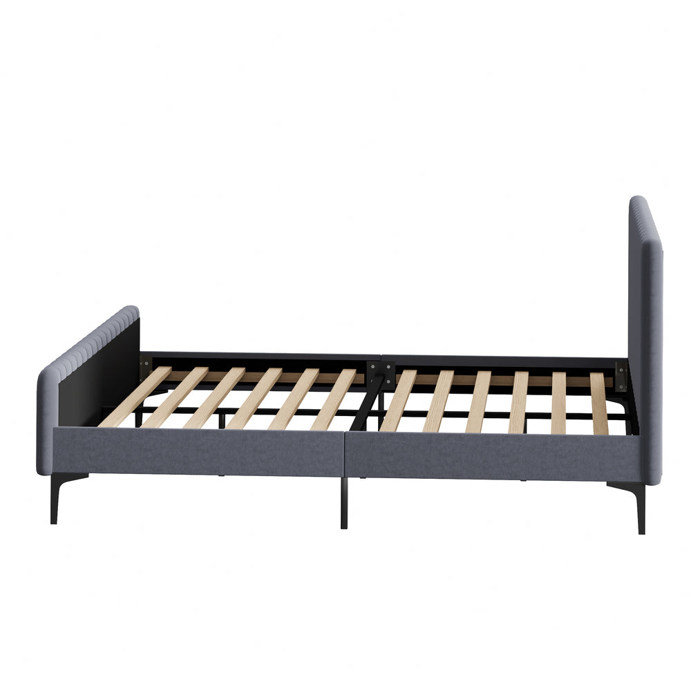 Kaidon Grey Bed - King