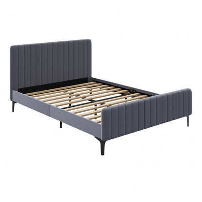 Kaidon Grey Bed - Queen