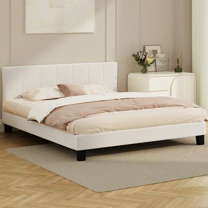 Aurelia Boucle Bed Frame - King