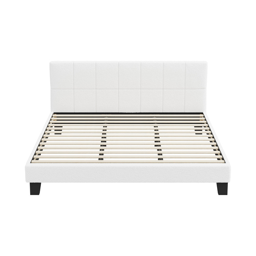 Aurelia Boucle Bed Frame - King