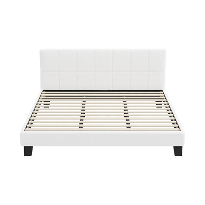 Aurelia Boucle Bed Frame - King
