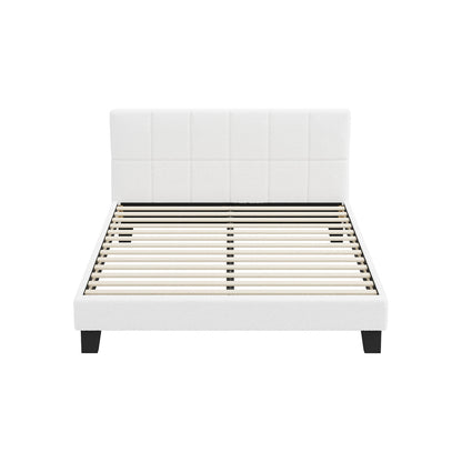 Aurelia Boucle Bed Frame - Queen