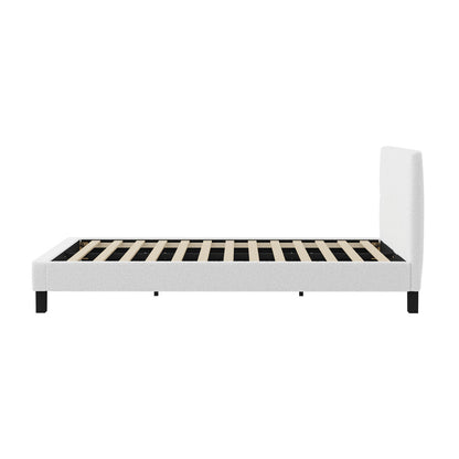 Aurelia Boucle Bed Frame - Queen