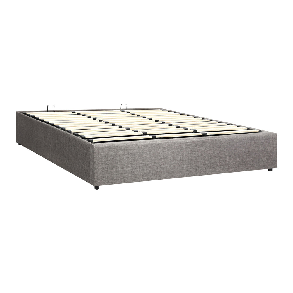 Larkham Grey Gas Lift Bed Base - King
