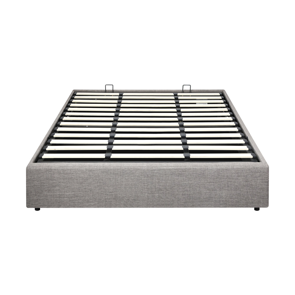 Larkham Grey Gas Lift Bed Base - King