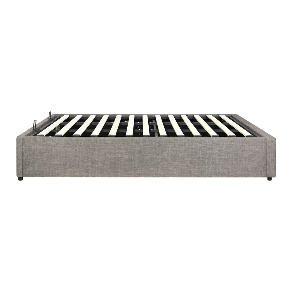 Larkham Grey Gas Lift Bed Base - King