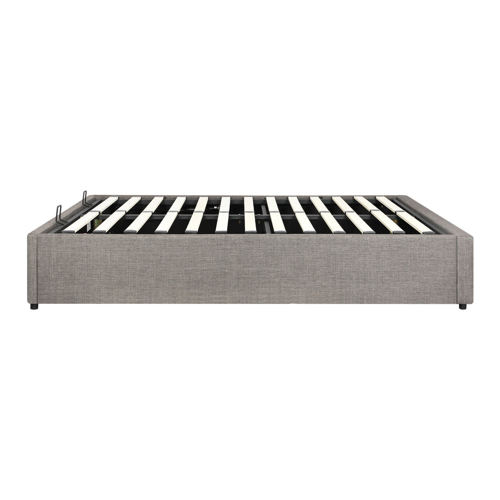 Larkham Grey Gas Lift Bed Base - King Single