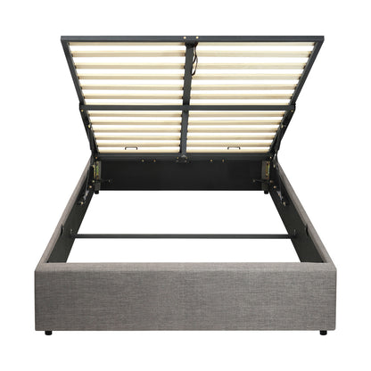 Larkham Grey Gas Lift Bed Base - King Single
